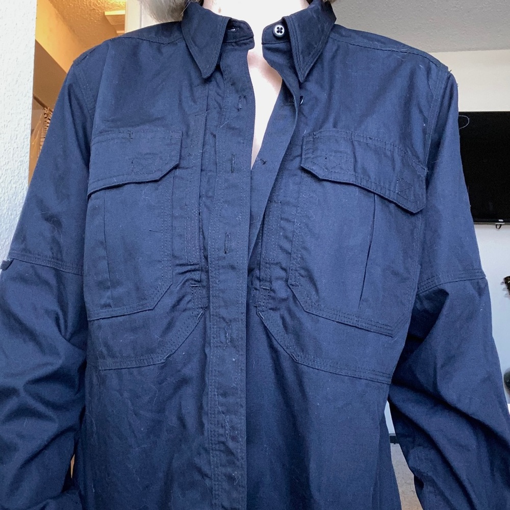 Utility Collared Button Up - Picture 2 of 2